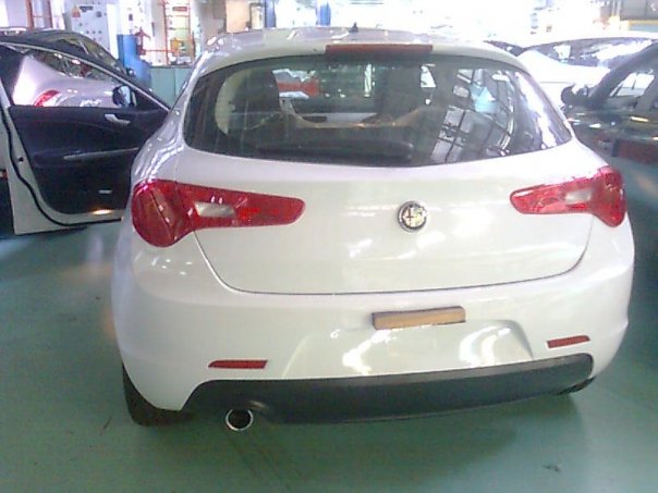 Spy shot Alfa Giulietta