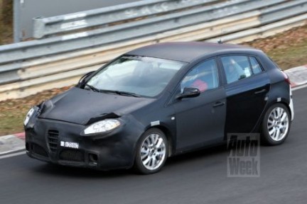 Spy shot Alfa Giulietta