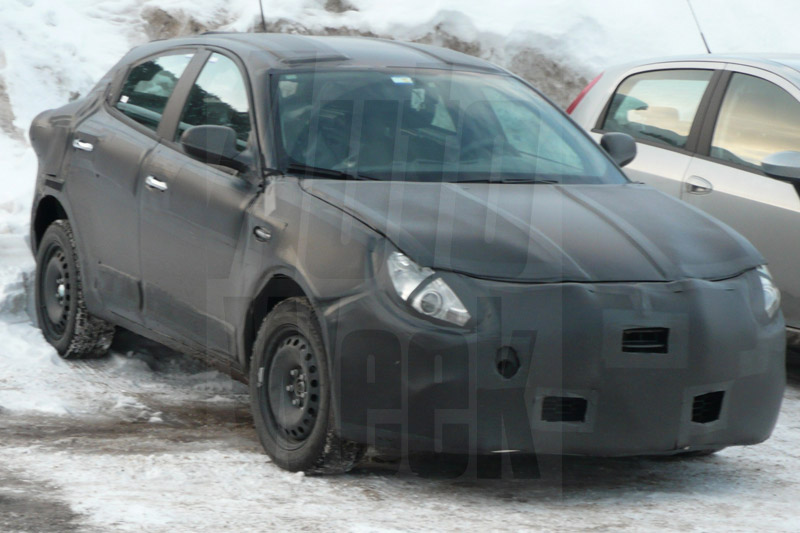 Spy shot Alfa Giulietta