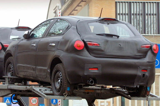 Spy shot Alfa Giulietta