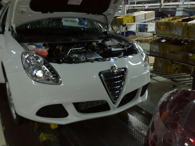 Spy shot Alfa Giulietta