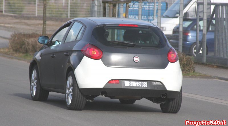 Spy shot Alfa Giulietta