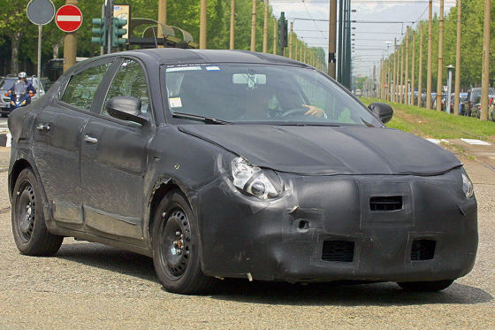 Spy shot Alfa Giulietta